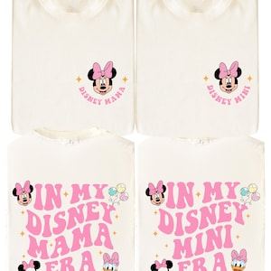 Disney Mama T-Shirt, Minnie  Shirt, Mom Daughter T-Shirts, Minnie Mom Shirt, Disney Mommy and Me Shirt, Disney Mother&#39;s Day Shirt