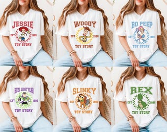 Toy Story Land Shirt, Disney Pixar Shirt, Disneyland Matching Shirt, Disney Woody Jessie Buzz Lightyear Shirt, You've Got A Friend In Me Tee