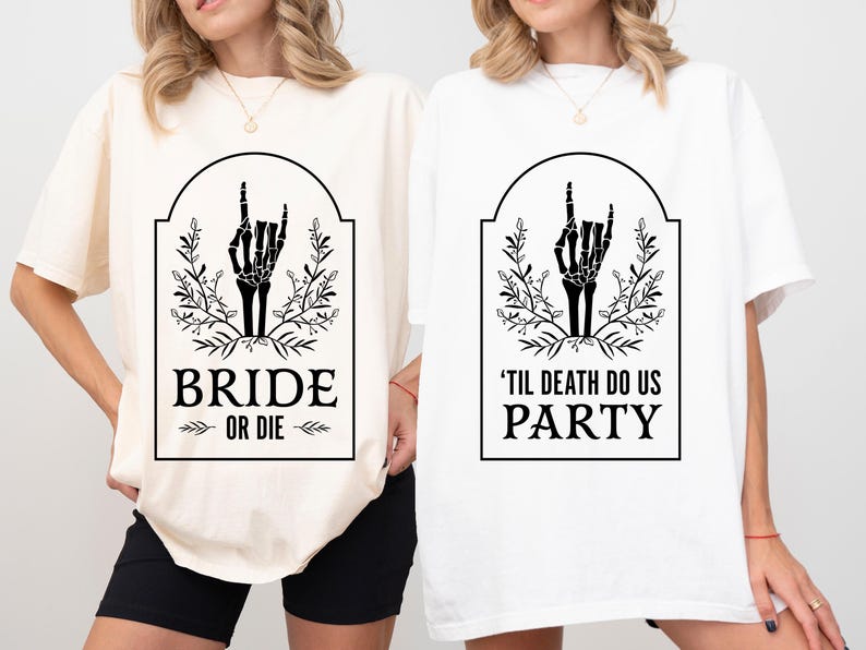 Rock Bachelorette, Bride or Die Shirt, Emo Bachelorette Party Tee, Punk Rock Bachelorette, Witchy Bachelorette Party TShirt