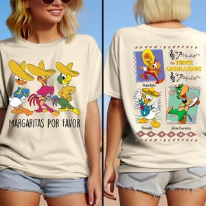 Margaritas Por Favor Shirt, The Three Caballeros Tee, Disney Margarita Shirt, Disney Epcot Shirt, Walt Disney Shirt, Disney Family Trip