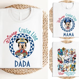 Benutzerdefinierte Disney Cruise Line Shirt, Mickey und Friends Cruise Familie T-Shirt, Caribbean Cruise Sweatshirt, Disneyland Cruise Trip Tees