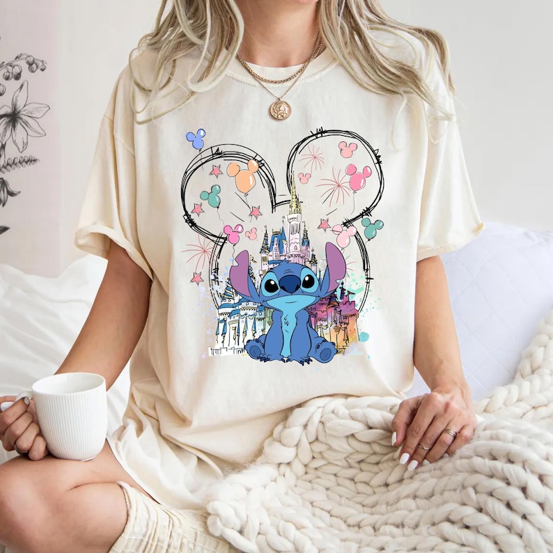 Disney Stitch Shirt, Mickey Castle Tee, Dog Lover T-Shirt, Lilo and Stitch Tee, Minnie Bow Shirt, Magic Kingdom Shirt,  Disneyland Shirt