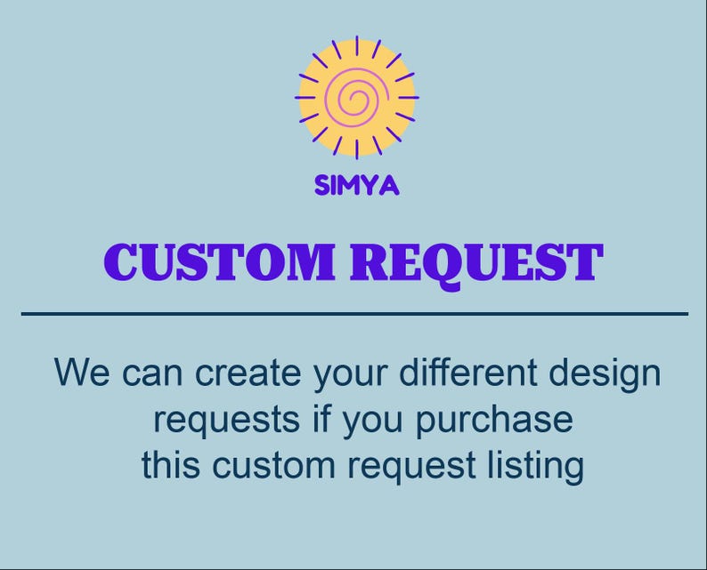 Custom Request Label - New Design Label - Etsy