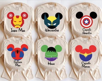 Custom Superheroe  T-shirt