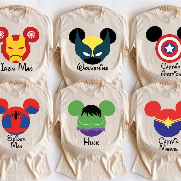Personalisiertes Superheld T-Shirt