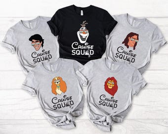 Cruise Squad T-Shirt, Family Cruise Shirts, Matching Cruise Trip Sweater, Family Vacation, Galaxy Cruising Tees