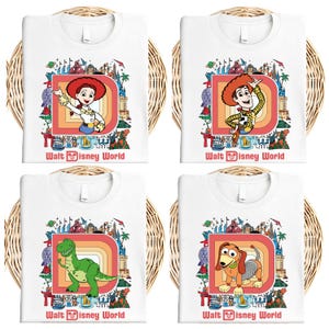 Toy Story Walt Disney World T-Shirt, Sheriff Woody Shirt, Slinky Dog Sweatshirt, Mr. Potato Head Trip Tee, Disneyland T-Rex and Forky Shirt