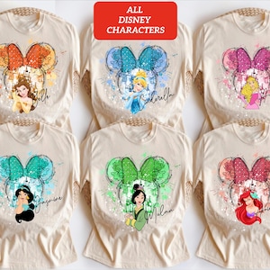 Princess Shirt, Cinderella Sweatshirt, Snow White Tee, Little Mermaid Tee, Rapunzel Tee, Aurora Shirt, Moana Tee,  Castle Shirt