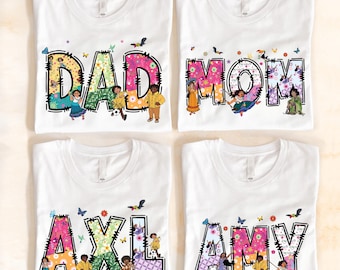 Koszulka Encanto z nadrukiem, koszulka rodzinna Madrigal, koszulka Mirabel, bluza Bruno Dad, bluza Abuela Crewneck, pasująca koszulka Encanto Family