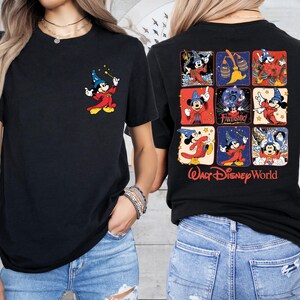 Disney Fantasia T-Shirt, Mickey Mouse Magic Shirt, Fantasia Sorcerer Tshirt, Fantasmic Tee, Disney Trip Shirt, Magic Kingdom Shirt