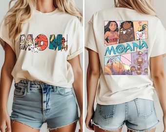 Moana Family T-Shirt, Disney Princess Birthday Tee, Maui Sweatshirt, Moana Birthday Shirt, Disneyland Family Tees, Disney Trip Hoodie