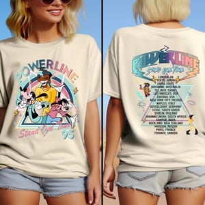Goofy Movie Powerline T-Shirt, Max Roxanne Shirt, Disney World Tour Shirt, Shirt, Disney Gruppe Shirt, Disneyland T-Shirt, Disneyworld Shirt
