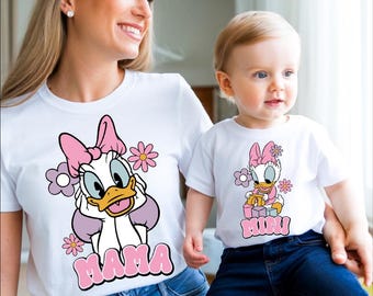 Mama Duck and Mini Duck Shirts, Matching  Mom Daughter Shirt, Mama and Mini T-Shirt, Mommy and Me Girl Shirt, Mother's Day Matching