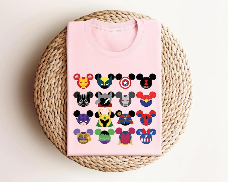 Avengers Disney Shirt, Mickey Marvel Tee, Avengers Superheroes Sweatshirt, Captain America Gift, Iron Man Tee, Mickey Head Spiderman TShirt