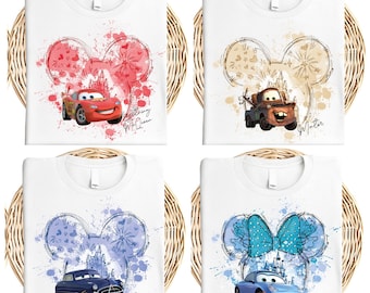 Cars Shirt, Lightning McQueen Tee,  Head Sweatshirt, Tow Mater T-Shirt, Doc Hudson Crewneck, Sally Carrera Hoodie