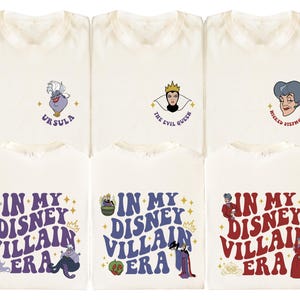 Disney Villain Era Shirt, Bad Witches T-Shirt, Maleficent Tee, Evil Queen Sweatshirt, Ursula and Cruella De Vil Gift, Disneyland Bad Girls