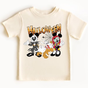 Disney Halloween Kids Shirt, Spooky Mickey T-Shirt, Minnie Ghost Sweatshirt, Disneyland Toddler Halloween Tee, WDW Halloween Gift Tees