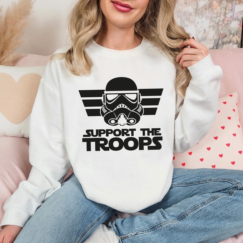 Disney Star Wars Stormtrooper Shirt, Support The Troops Shirt, Disney Star Wars Dad Shirt, Disney Storm Trooper Shirt