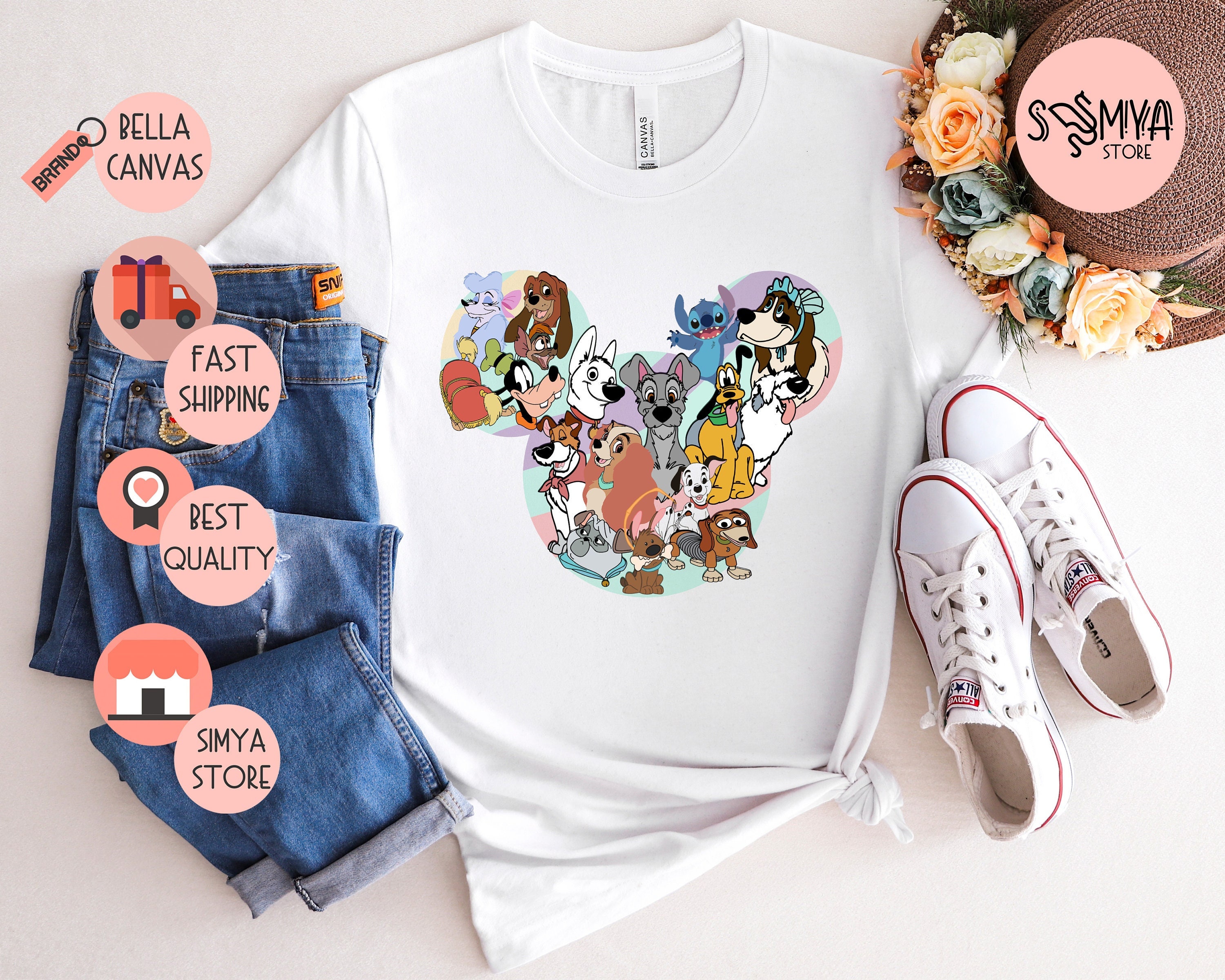 Discover Disney Dogs Shirt, Disney Pets Shirt, Mickey and Dogs Shirt, Disney Dog Shirt