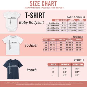 a baby bodysuit size chart with measurements