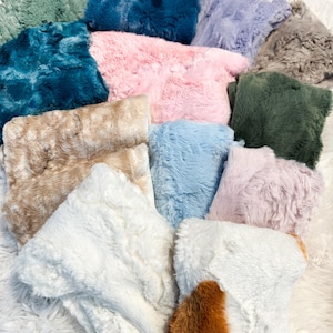 Faux Fur Scraps: 1-Pound Craft Remnants, Great for Costumes, Props, Dolls, Crafts