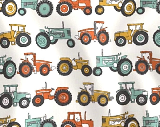 Antique Tractors Lovey or Baby Blanket | Soft Minky Blanket for Baby | Farm Nursery Decor | Gift for Baby Boy