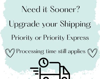 Surclassement d'expédition - Priority Mail ou Priority Express - Rush My Order