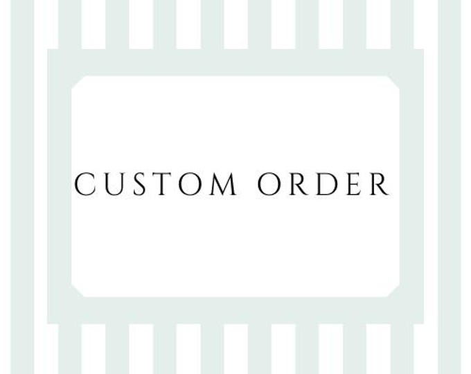 Custom Order for Crib Size Minky Baby Blanket 36x54 inches, Choose Your Print and Backing Cuddle Color.