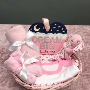 Newborn Baby Girl or Boy Hamper gift for baby shower