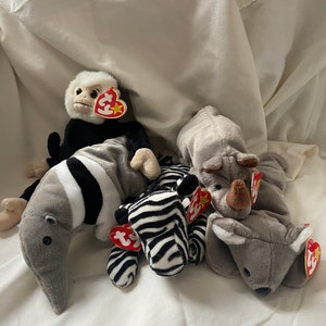 Vintage 90s Exotic rare Beanie Babies
