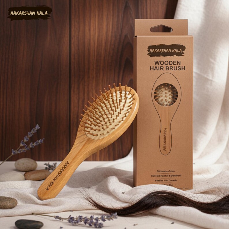 Aakarshankala Hair Brush - Thumbnail 3