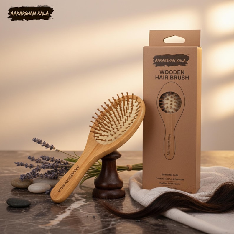 Aakarshankala Hair Brush - Thumbnail 4