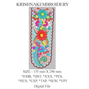 Embroidery patch design for multipurpose application