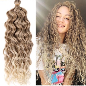 Synthetic Crochet Hair - Hawaii Ocean Wave Braids, 20in 90g