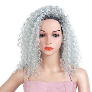 Hot-Selling Ombre African Coily and Long Curly Wig Cap