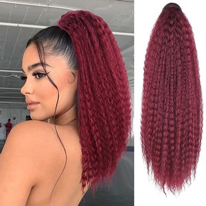 Woolly YAKI Curls - Cornrows Elastic Net Ponytail