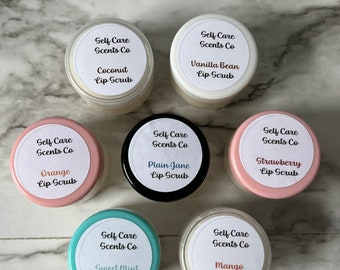 100% Natural Exfoliating Lip Sugar Scrub