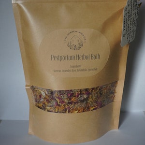 Organic Postpartum Herbal Bath