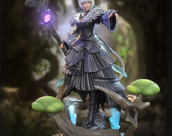 Y’shtola Resin Figurine | 311mm (12.2in) | Moonlit Sorceress Collector Statue
