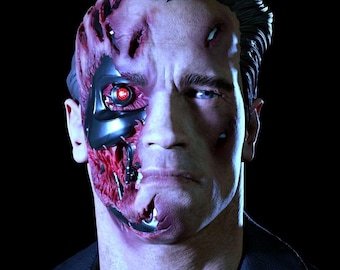 T-800  Resin Figurine | 1/12–1/6 Scale | Cybernetic Battle Collector Statue