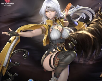 Yixuan Resin Figurine | 279mm (11in) | Dynamic Battle-Ready Collector Statue