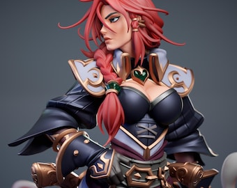 Miss Fortune Gunslinger Figurine: Collector Statue (278mm/10.9in)
