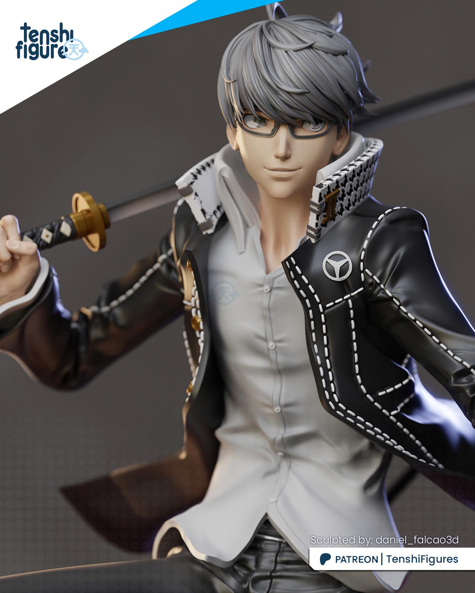 Megahouse Persona 4 the Animation Narukami Yu G.E.M Series Figure Japan