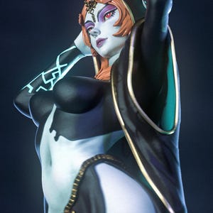 Midna Unpainted Resin Figurine | 316mm (12.4in) | Twilight Princess Collector Statue