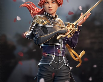 Maelle Resin Figurine | 249mm (9.8in) | Elegant Fantasy Collector Statue