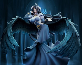 Albedo Overseer Resin Figurine | 224mm (8.8in) | Succubus Overseer Collector Statue