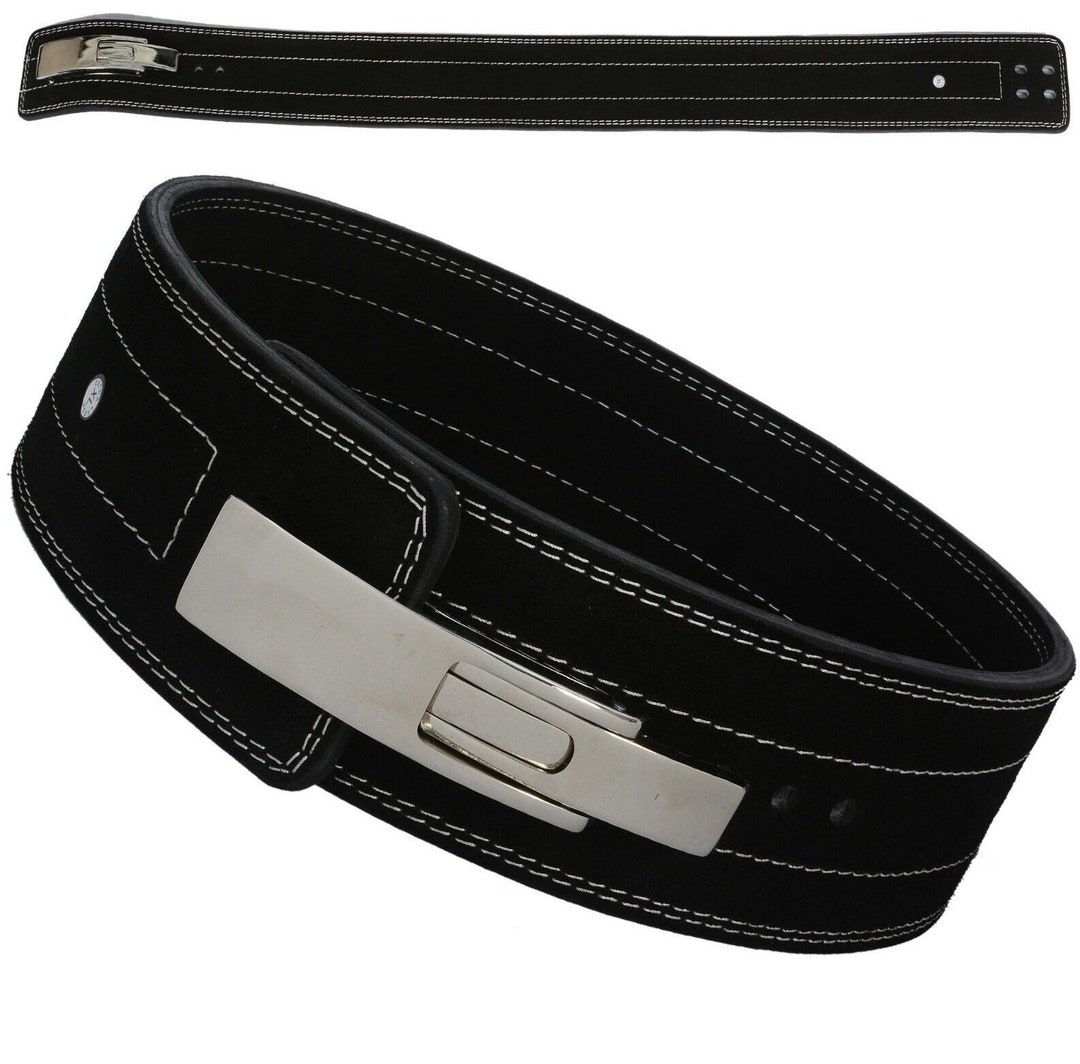 Heavy Weight Power Lifting Gym Belt Leather Lever Pro Belt Gym Training