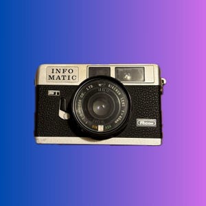Ricoh Info Matic 40mm f/2.8 – Classic Compact Lens for 35mm Film Cameras