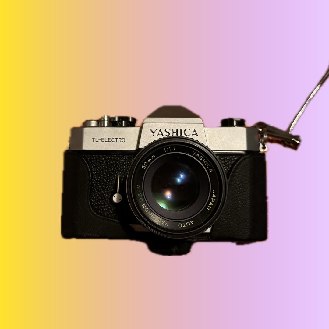 Yashica Tl Electro 35mm Camera - Etsy