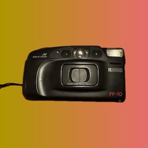 Ricoh FF-10 – Vintage 35mm Point & Shoot Film Camera with Autofocus